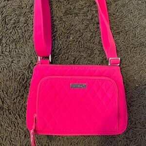 SOLD   Vera Bradley Microfiber Crossbody Purse